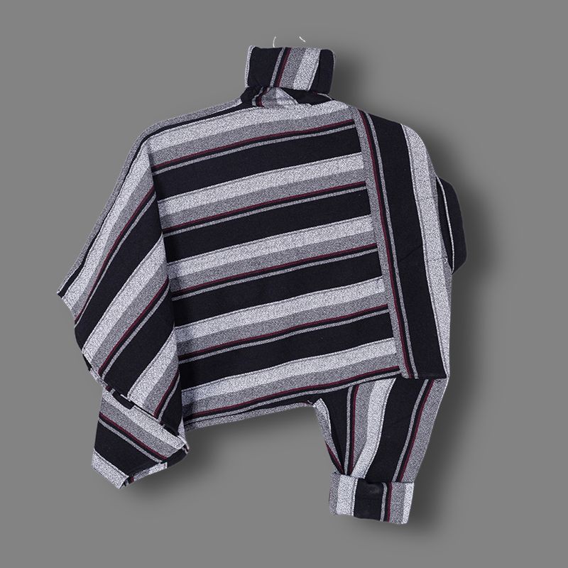 PROBIZ Men Boxy Fit Striped Spread Collar Shirt - Image 6