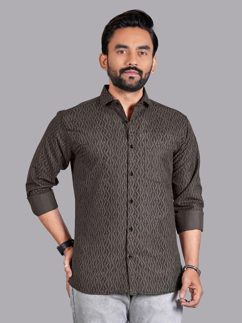 METRONAUT Men Regular Fit Printed Shirt - Image 5