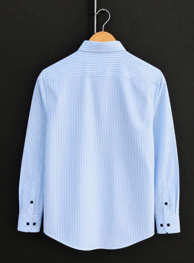 Waridashi Men Regular Fit Striped Shirt - Image 4