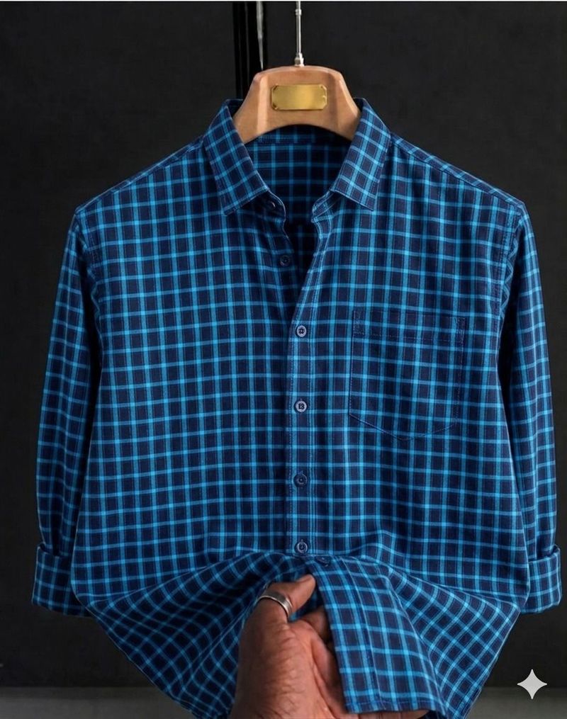 YOUTH FIRST INDIAN BRAND Men Checkered Casual Shirt - Image 2