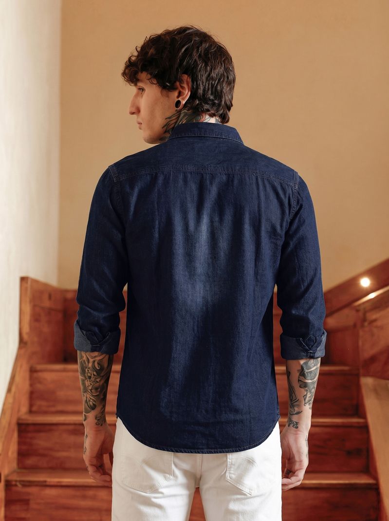 FABFARM Men Relaxed Fit Casual Shirt - Image 3