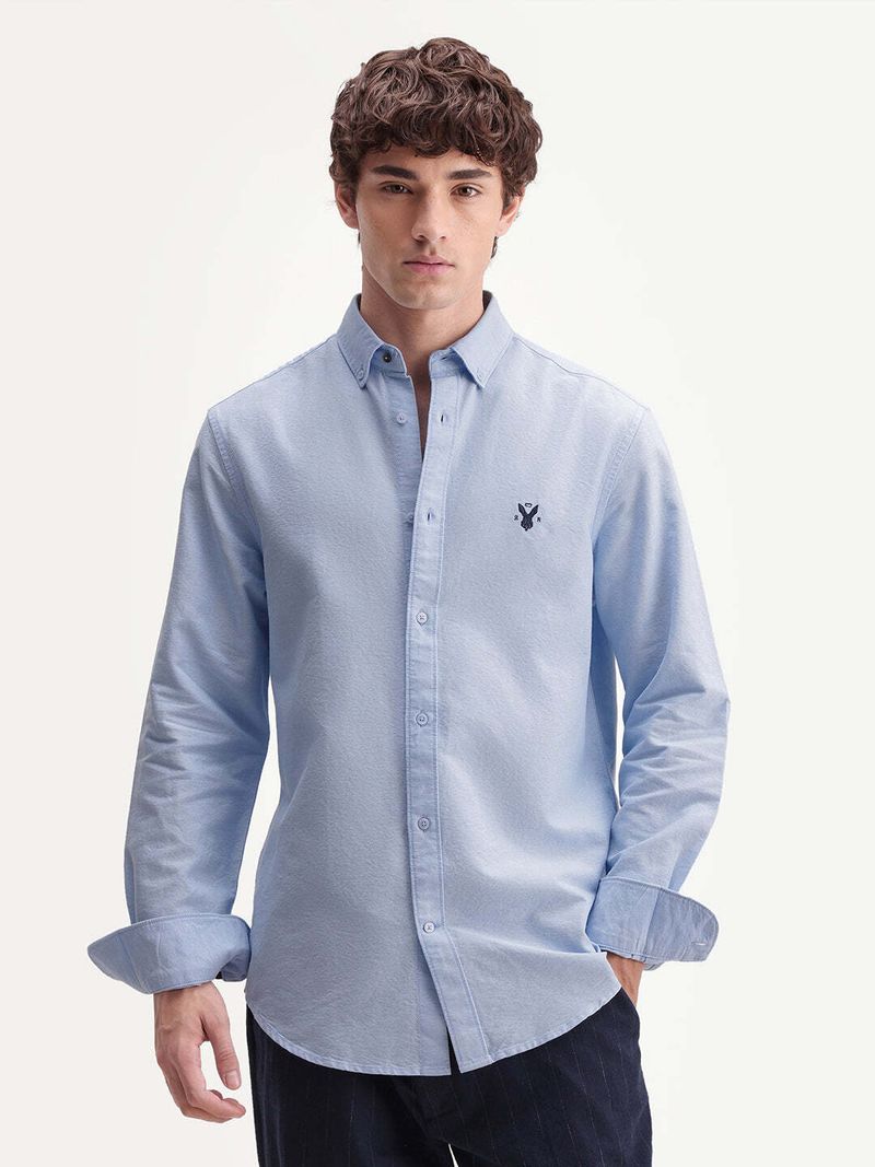 RARE RABBIT Men Regular Fit Solid Casual Shirt - Image 2
