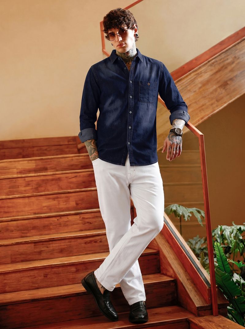 FABFARM Men Relaxed Fit Casual Shirt - Image 6