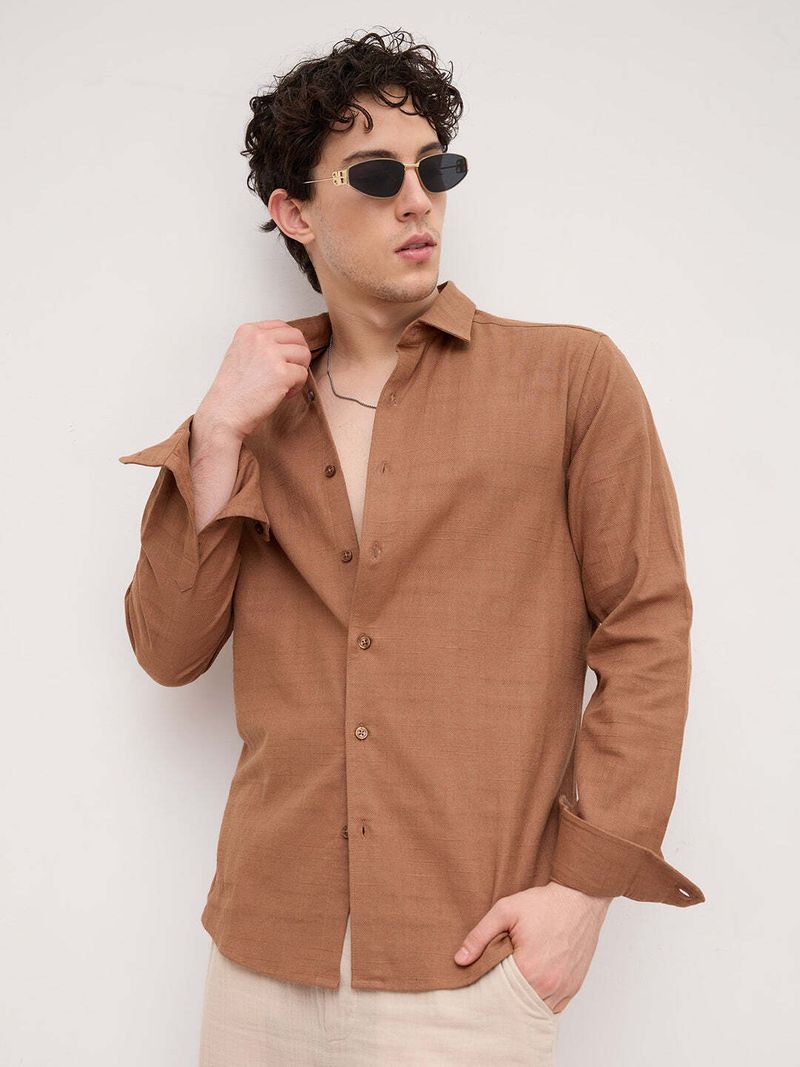 VASTRADO Men Regular Fit Casual Shirt - Image 5