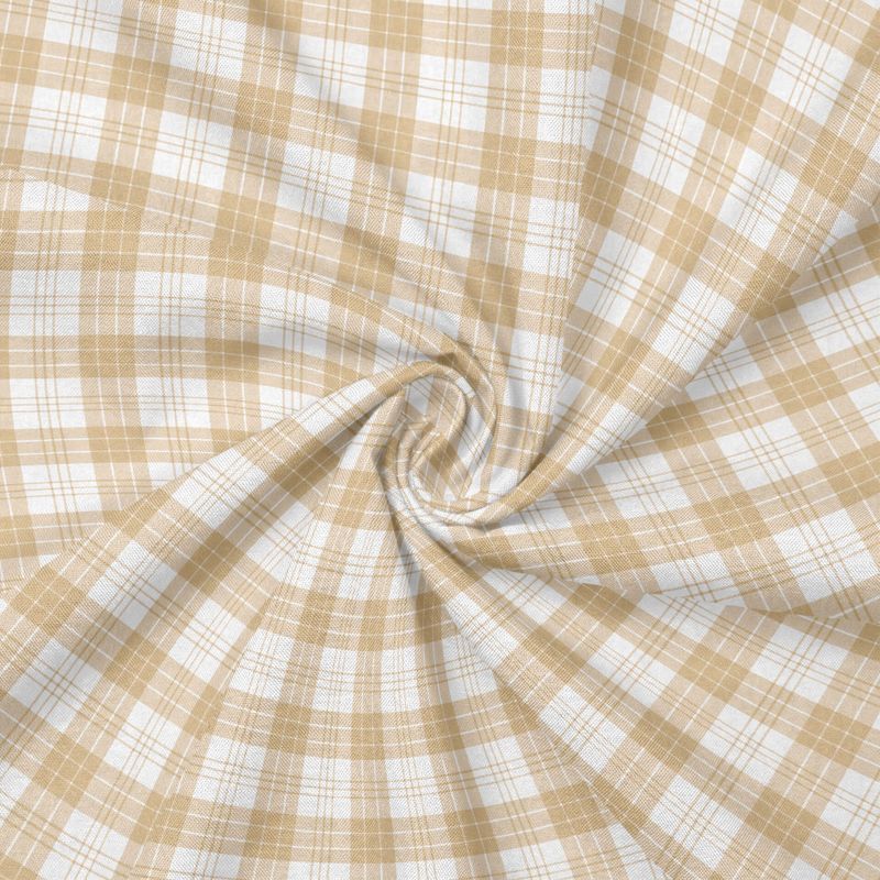 Solbiza Men Regular Fit Checkered Spread Collar Casual Shirt - Image 4