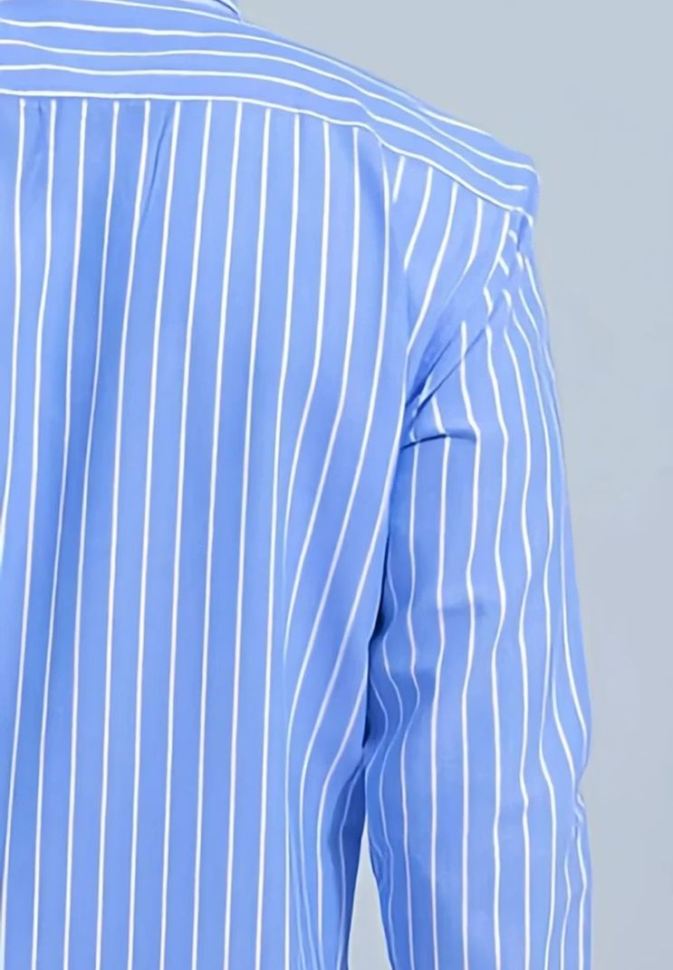 METRONAUT Men Slim Fit Striped Casual Shirt - Image 5