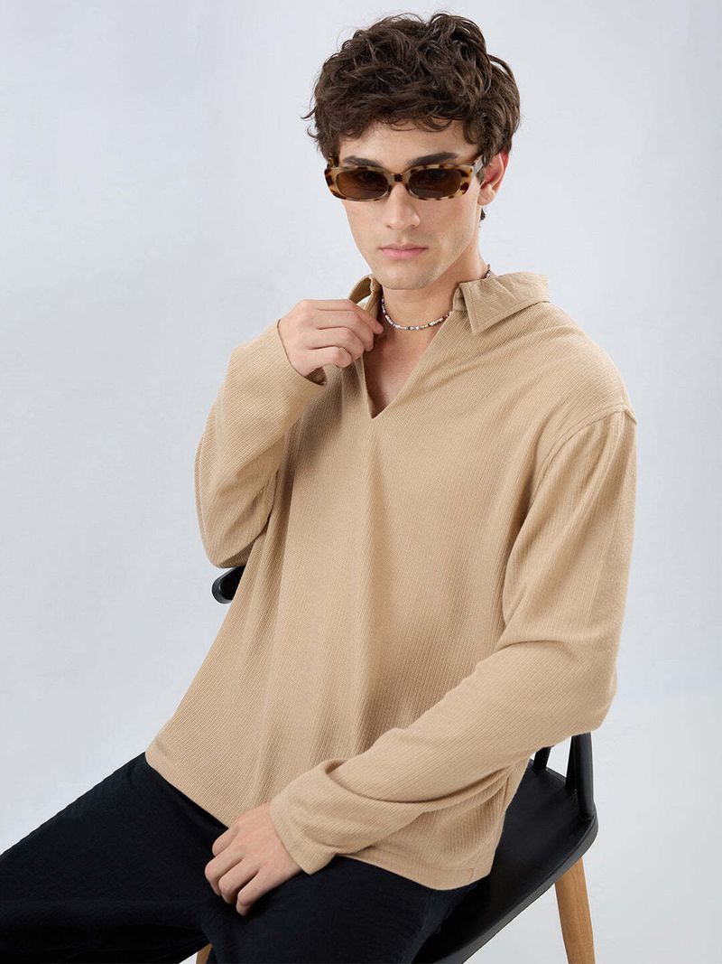 VASTRADO Men Oversized Fit Casual Shirt - Image 5