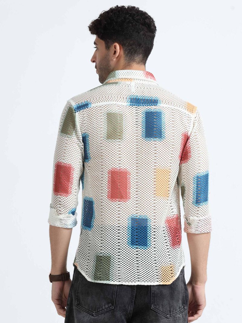 RavirEnterprise Men Regular Fit Casual Shirt - Image 3