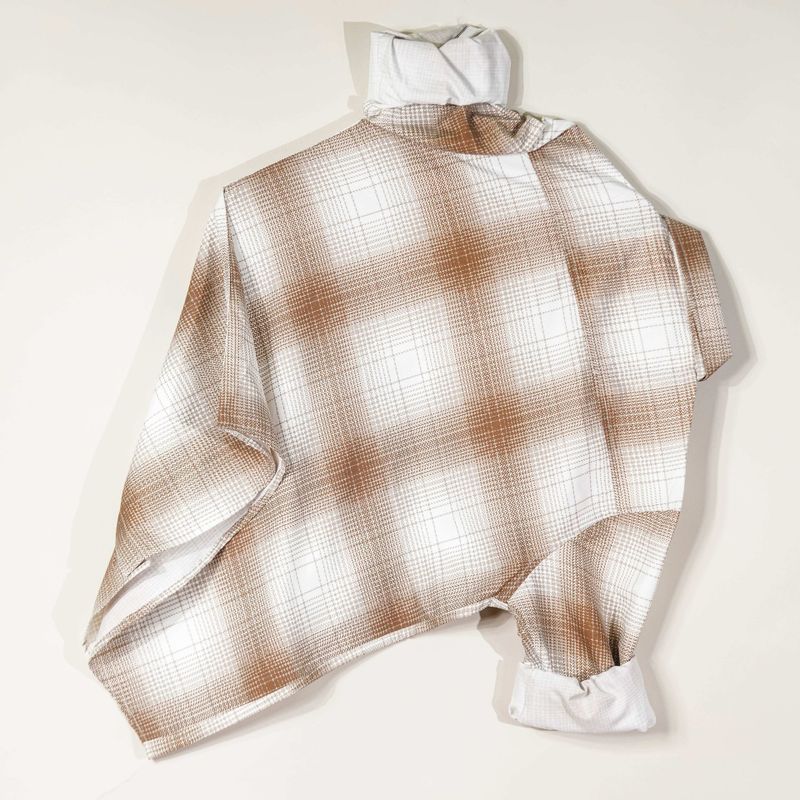 Solbiza Men Checkered Spread Collar Casual Shirt - Image 4