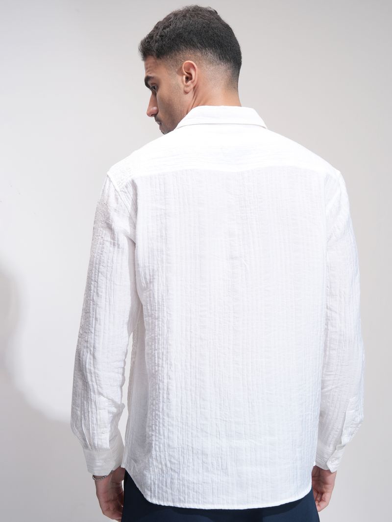 HIGHLANDER Men Relaxed Fit Casual Shirt - Image 5