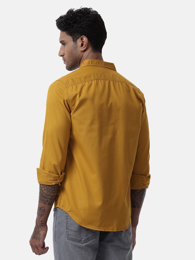 WROGN Men Regular Fit Solid Casual Shirt - Image 5