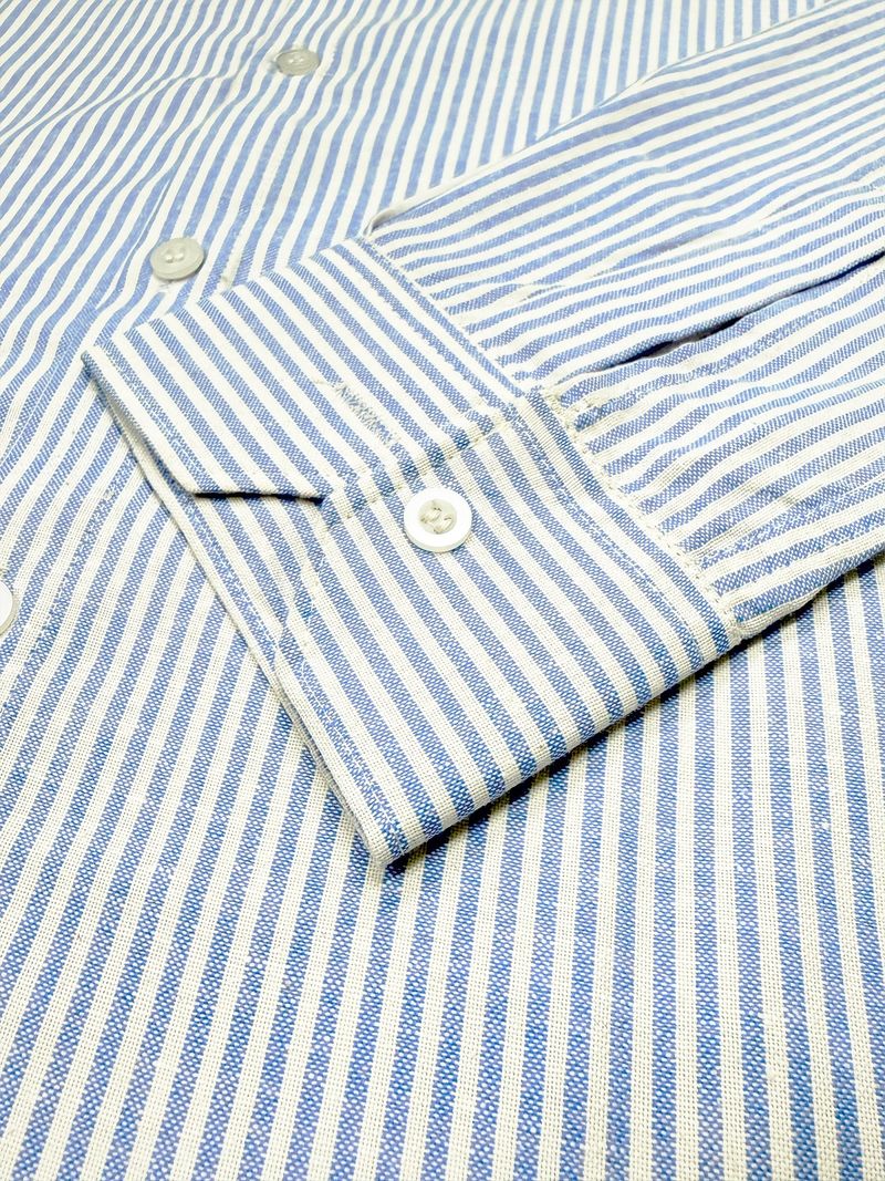 Solstice Men Regular Fit Striped Shirt - Image 6
