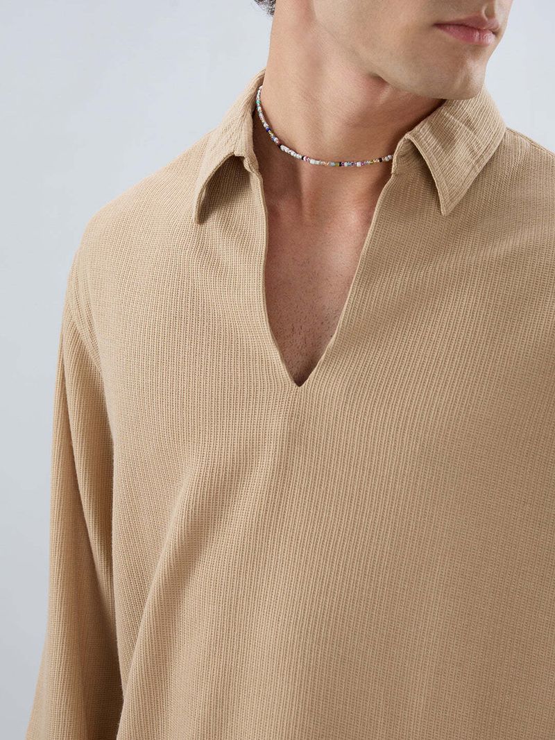 VASTRADO Men Oversized Fit Casual Shirt - Image 4