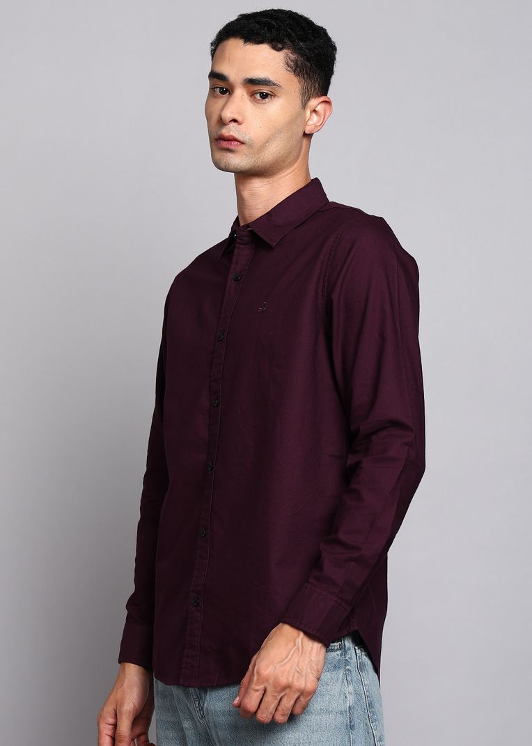 United Colors of Benetton Men Regular Fit Solid Casual Shirt - Image 4