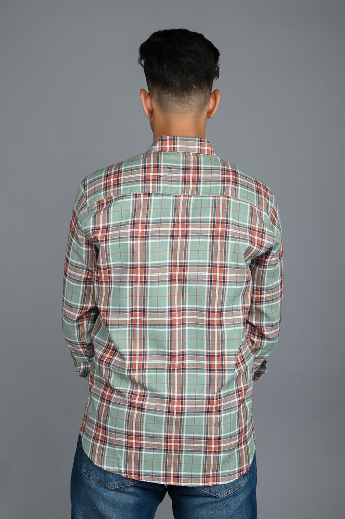 ANP BIHARIKA Men Regular Fit Checkered Shirt - Image 4