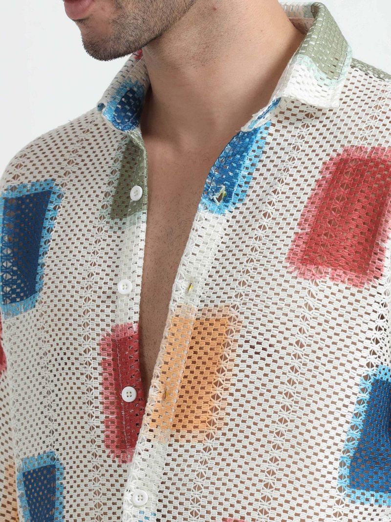 RavirEnterprise Men Regular Fit Casual Shirt - Image 5