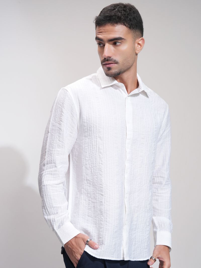 HIGHLANDER Men Relaxed Fit Casual Shirt - Image 4