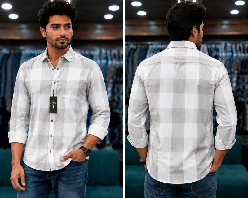 Zoitgiest Men Regular Fit Checkered Shirt - Image 4