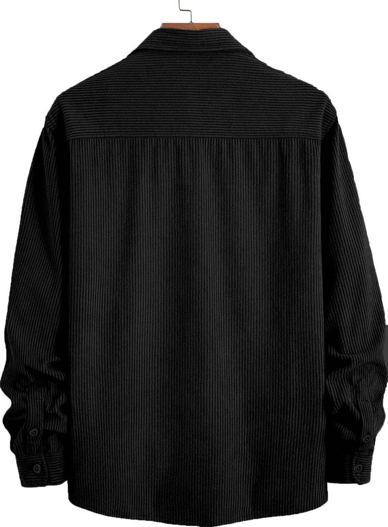 DENEEJA Men Regular Fit Solid Button Down Shirt - Image 3