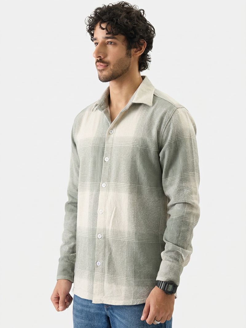 RADHIKA FASHION HOUSE Men Boxy Fit Checkered Shirt - Image 3