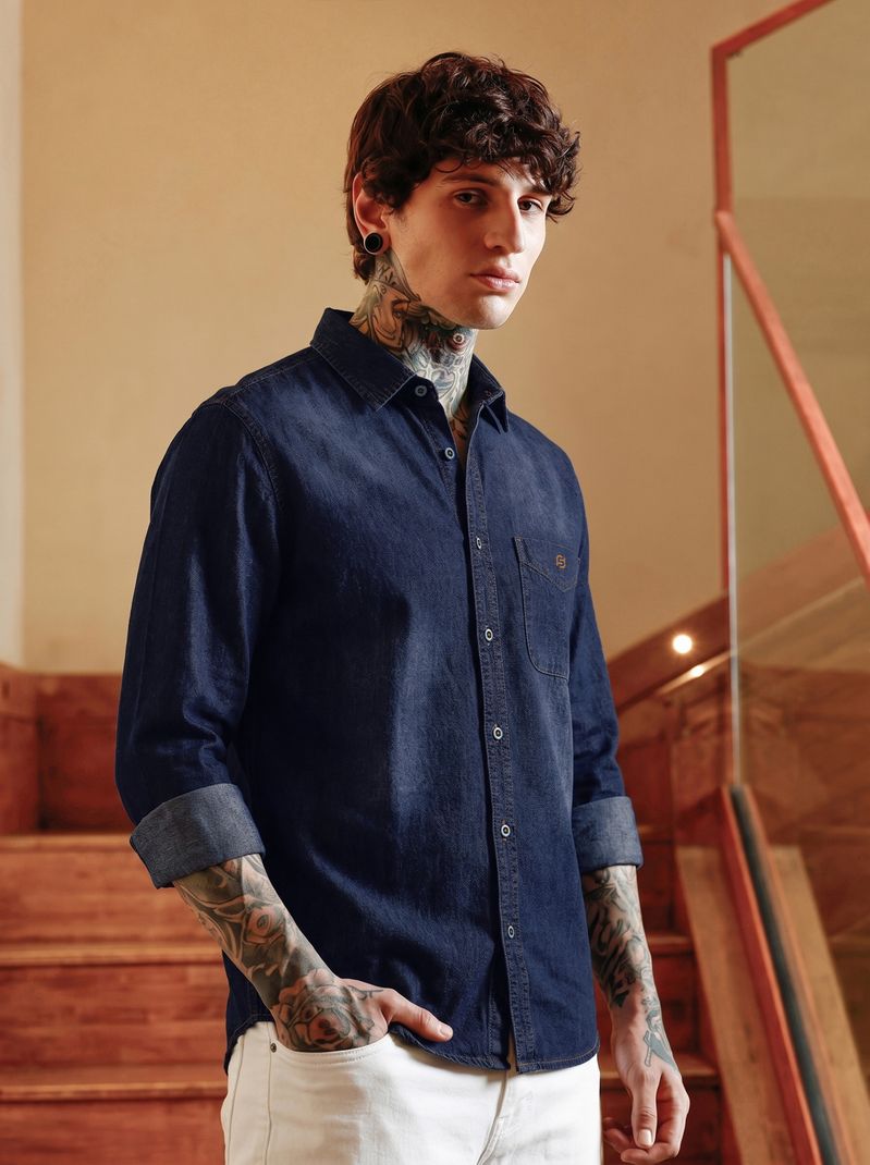 FABFARM Men Relaxed Fit Casual Shirt - Image 5
