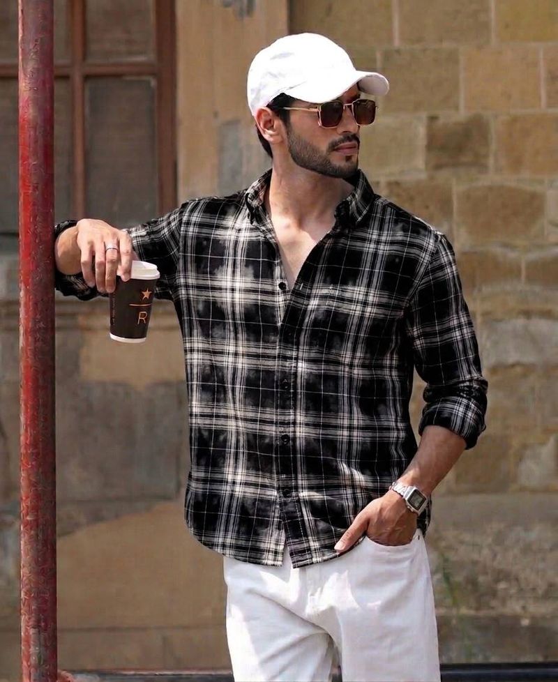 Brickman Men Regular Fit Checkered Casual Shirt - Image 2
