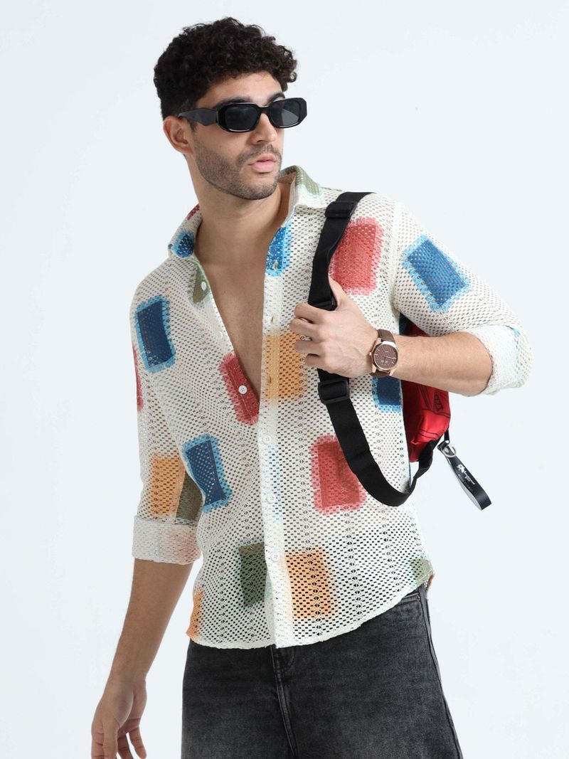 RavirEnterprise Men Regular Fit Casual Shirt - Image 2