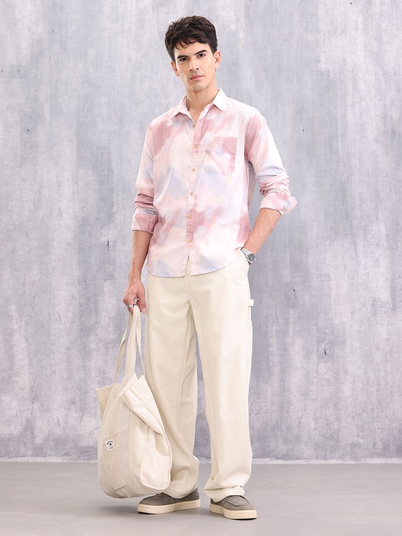 WROGN Men Regular Fit Printed Casual Shirt - Image 3