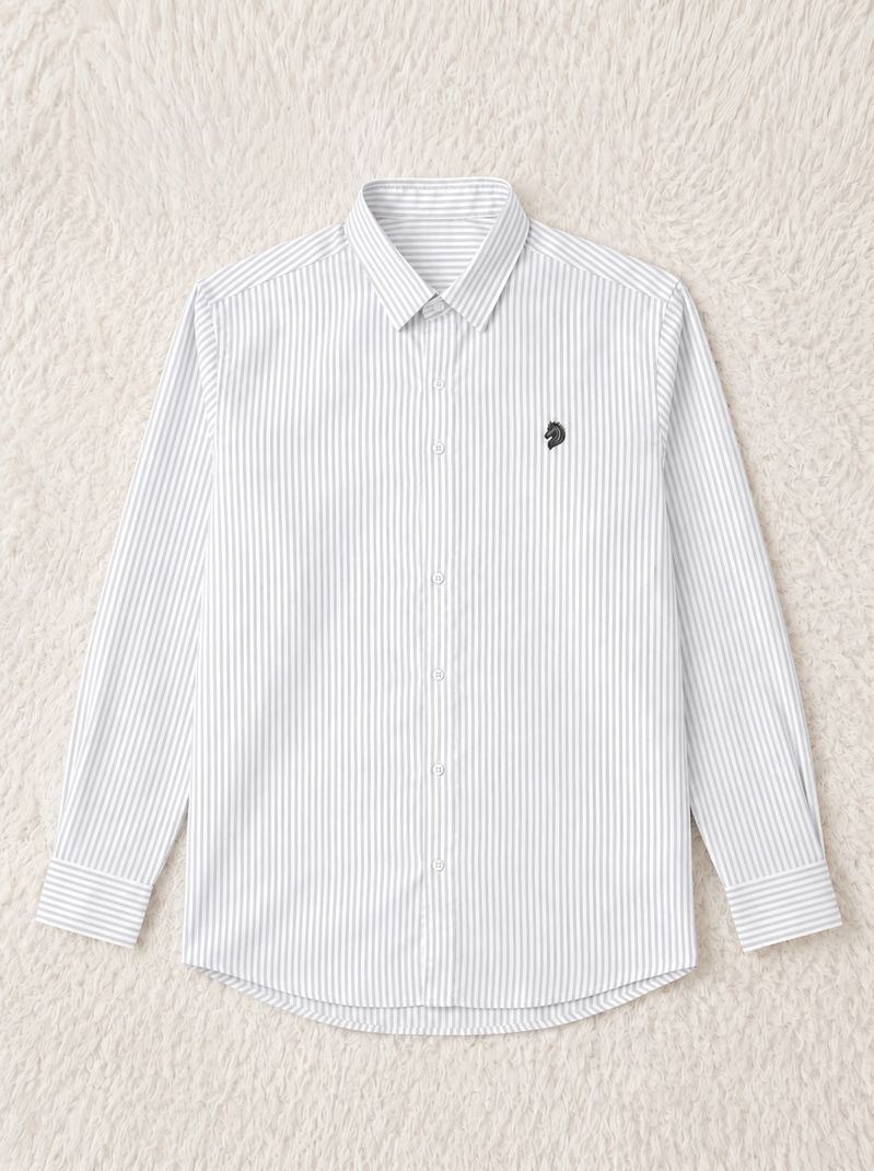 Craftedlinen Men Regular Fit Spread Collar Shirt - Image 3