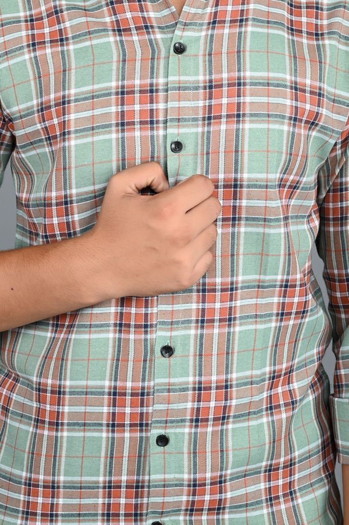 ANP BIHARIKA Men Regular Fit Checkered Shirt - Image 5