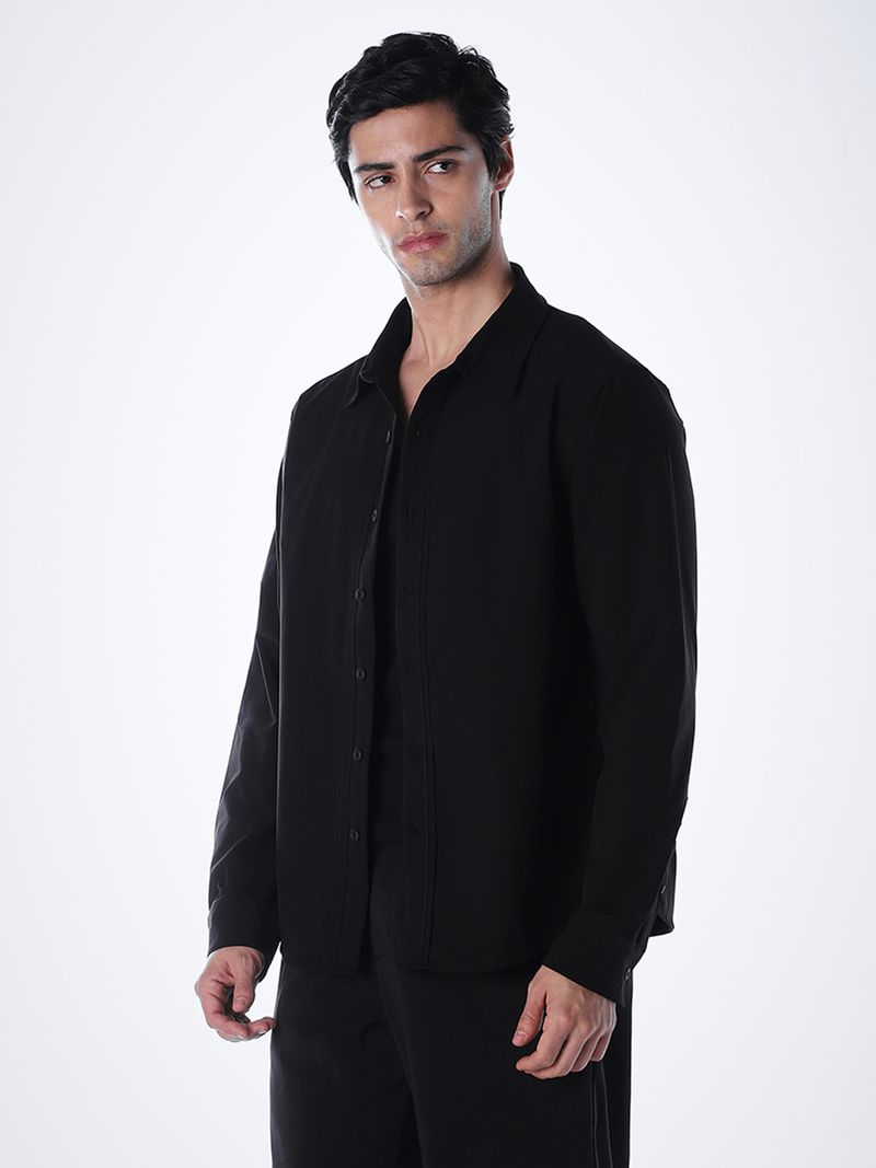 Jack & Jones Men Regular Fit Solid Casual Shirt - Image 4