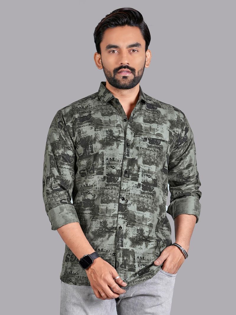 METRONAUT Men Regular Fit Printed Shirt - Image 4