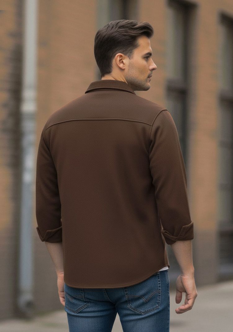 VG BROTHER Men's Casual Spread Shirt - Image 3