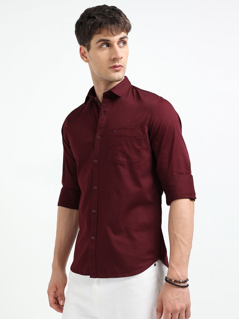 Cool Colors Men Slim Fit Casual Shirt - Image 4