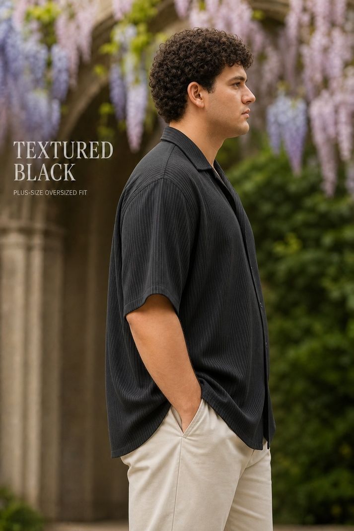 FitAura Men Regular Fit Striped Shirt - Image 4