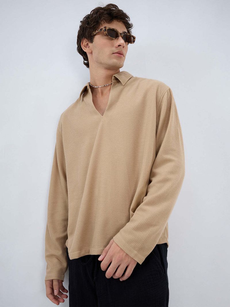 VASTRADO Men Oversized Fit Casual Shirt - Image 3