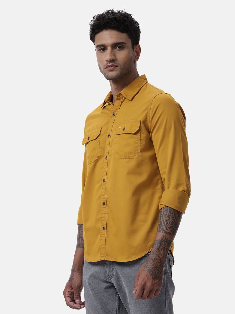 WROGN Men Regular Fit Solid Casual Shirt - Image 6