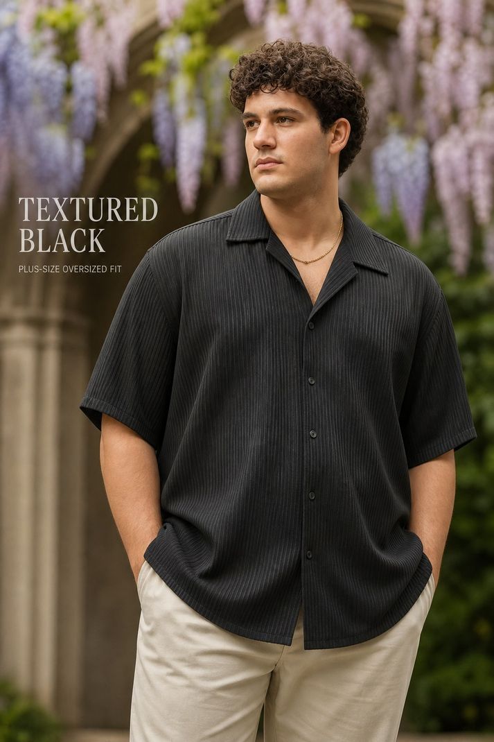 FitAura Men Regular Fit Striped Shirt - Image 2