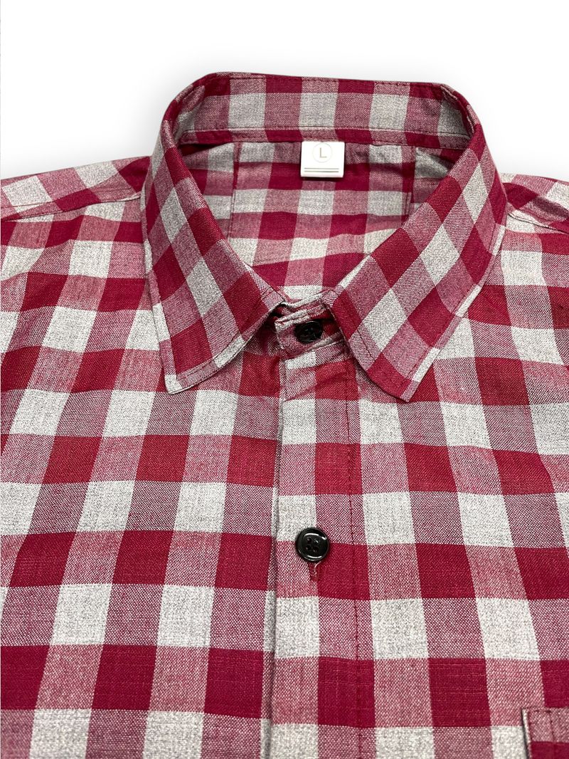 Solstice Men Regular Fit Checkered Shirt - Image 5