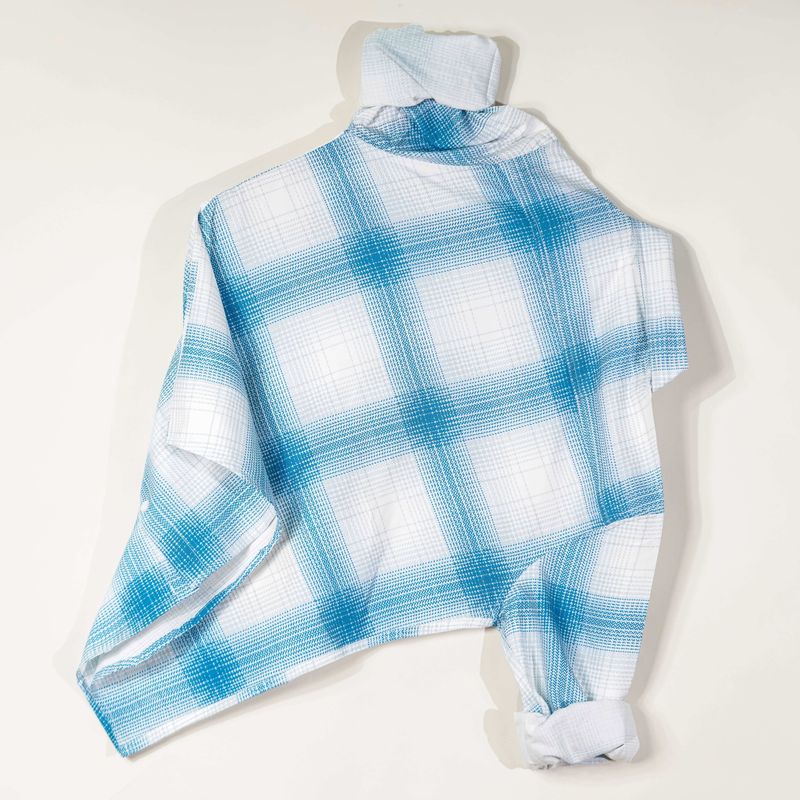 N AND J Men Regular Fit Checkered Shirt - Image 4