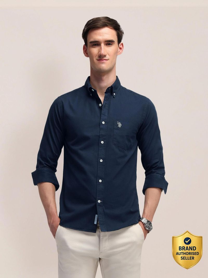 U.S. POLO ASSN. Men Tailored Fit Casual Shirt - Image 2
