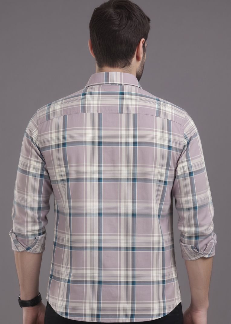 METRONAUT Men Regular Fit Checkered Shirt - Image 3