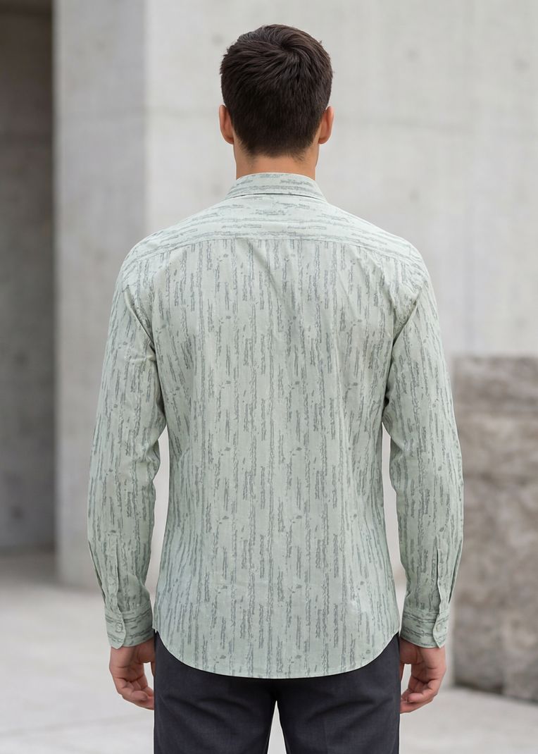 KILLER Dobby Men Slim Fit Printed Casual Shirt - Image 4