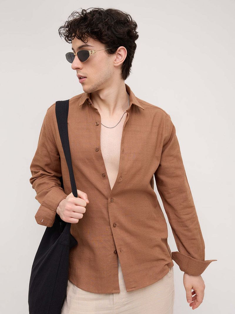 VASTRADO Men Regular Fit Casual Shirt - Image 3