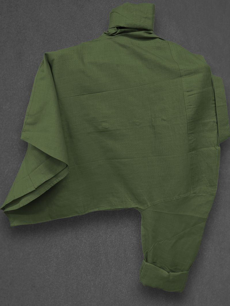 METRONAUT Men Regular Fit Solid Spread Collar Shirt - Image 5