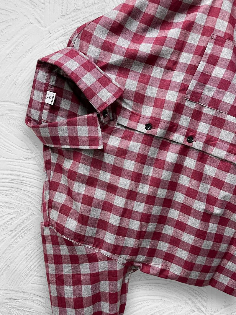 Solstice Men Regular Fit Checkered Shirt - Image 6