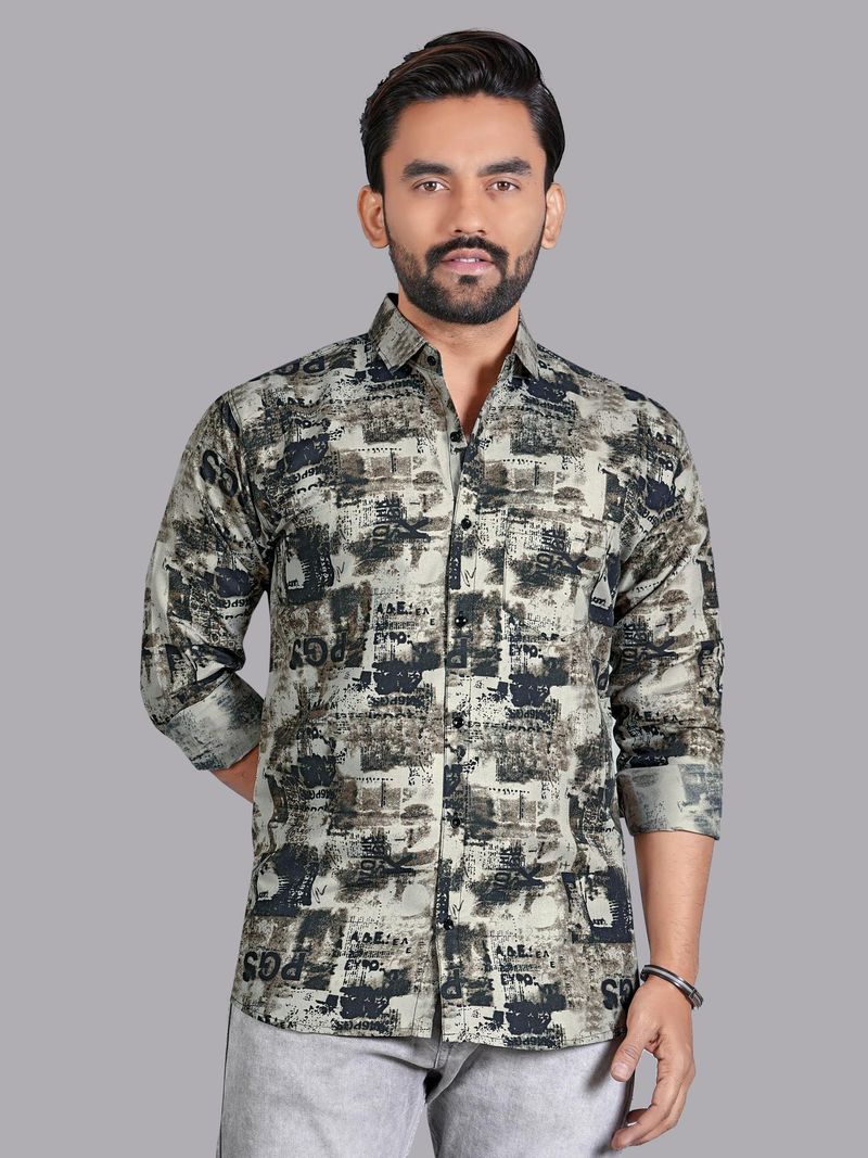 METRONAUT Men Regular Fit Printed Shirt - Image 3
