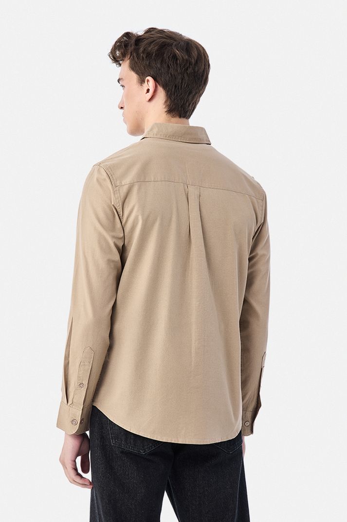 Snitch Men Regular Fit Solid Spread Collar Shirt - Image 6