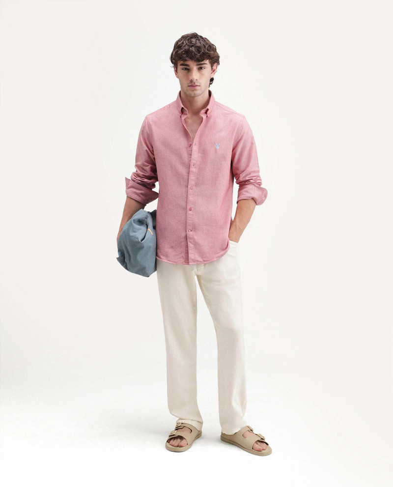 RARE RABBIT Men Regular Fit Solid Casual Shirt