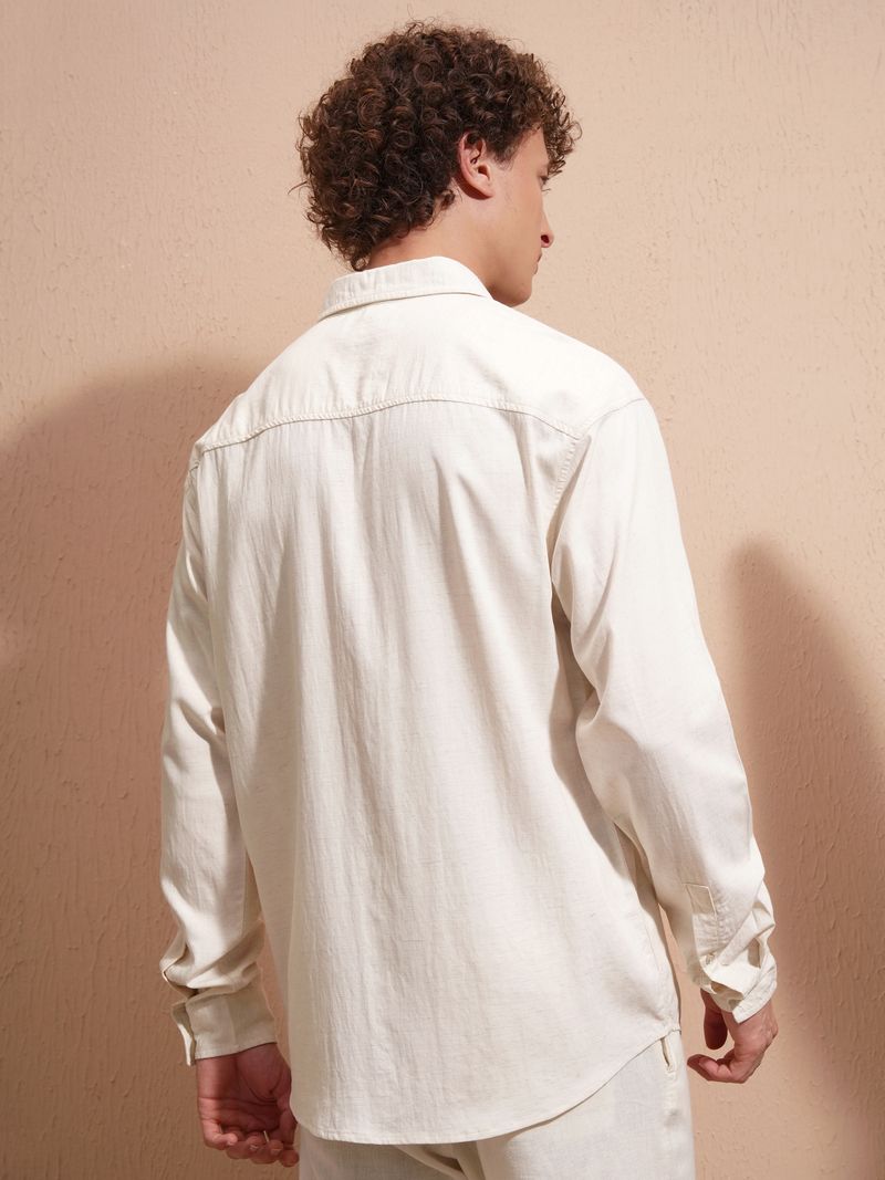 HIGHLANDER Men Relaxed Fit Casual Shirt - Image 3